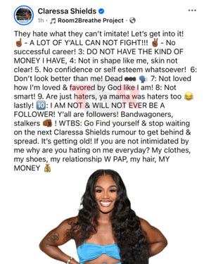 Image post by @theshaderoom on Instagram