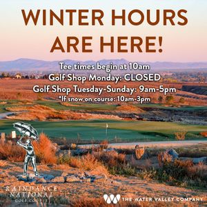 Image post by @raindancenationalresortgolf on Instagram