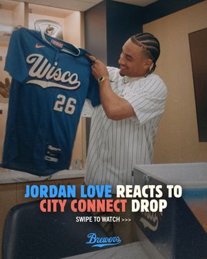 Image post by @brewers on Instagram