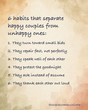 Image post by @couplescommunicate on Instagram