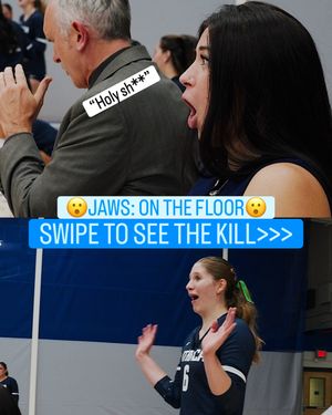 Image post by @ithacavolleyball on Instagram