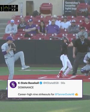 Image post by @kstatebsb on Instagram