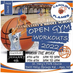 Image post by @carolina_flames_basketball on Instagram