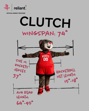 Image post by @rocketsmascotclutch on Instagram