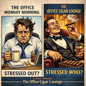 Image post by @theofficecigarlounge1 on Instagram