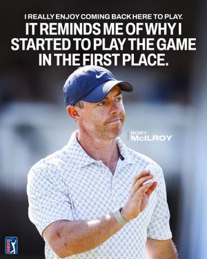 Image post by @pgatour on Instagram