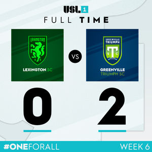 Image post by @USLLeagueOne on Twitter