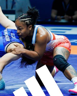 Image post by @adidaswrestling on Instagram