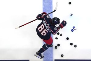 Image post by @BlueJacketsNHL on Twitter