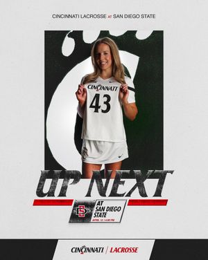 Image post by @GoBearcatsLAX on Twitter