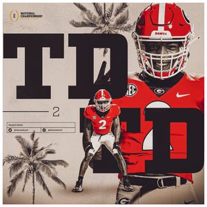 Image post by @GeorgiaFootball on Twitter