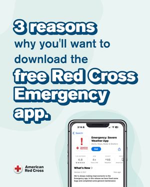 Image post by @americanredcross on Instagram