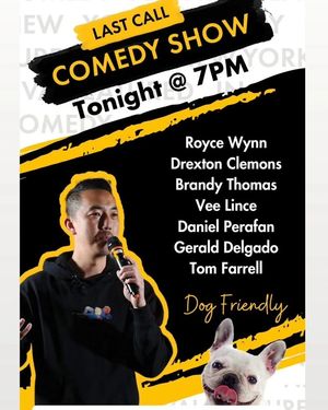 Image post by @LastCallComedyNYC on Facebook