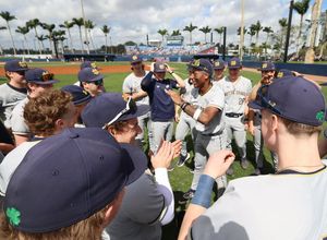 Image post by @notredamebaseball on Instagram
