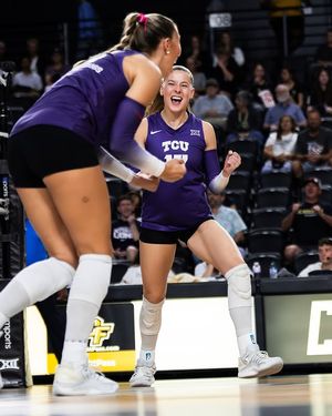 Image post by @tcuvolleyball on Instagram