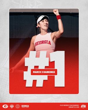 Image post by @ugawomenstennis on Instagram