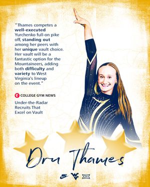 Image post by @wvugymnastics on Instagram