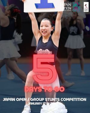 Image post by @cheer_japan on Instagram
