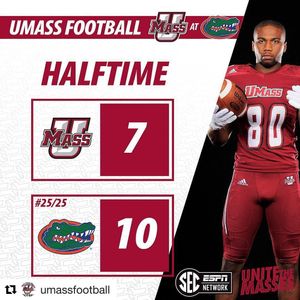 Image post by @umassathletics on Instagram