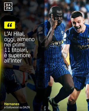 Image post by @dazn_it on Instagram