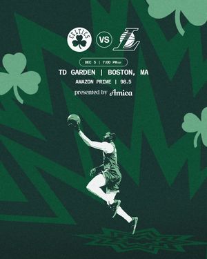 Image post by @celtics on Instagram