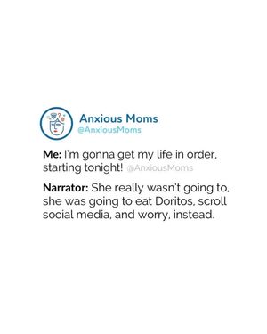 Image post by @anxiousmoms on Instagram