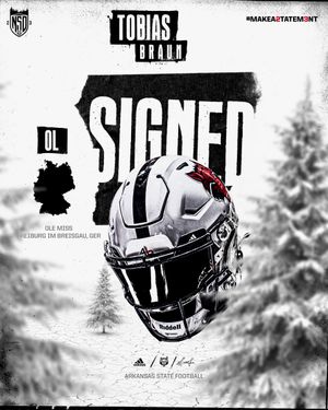 Image post by @AStateFB on Twitter