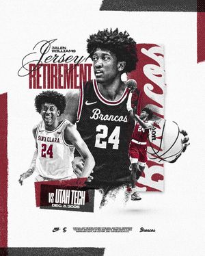 Image post by @santaclarahoops on Instagram