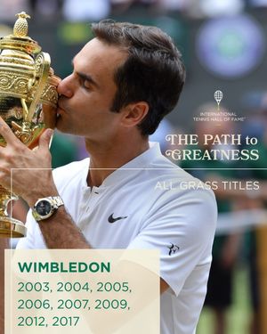 Image post by @tennishallofame on Instagram