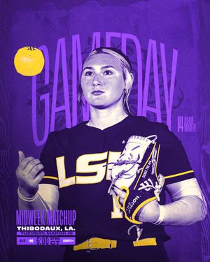 Image post by @LSUsoftball on Twitter