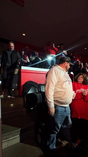 Video post by @Detroit Red Wings Alumni Association on Facebook