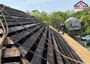 Image post by @redfoxroofers on Facebook