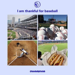 Image post by @baseballgirlsclub on Instagram