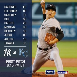 Image post by @yankees on Instagram