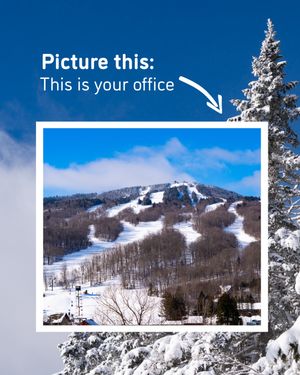 Image post by @mountsnow on Instagram
