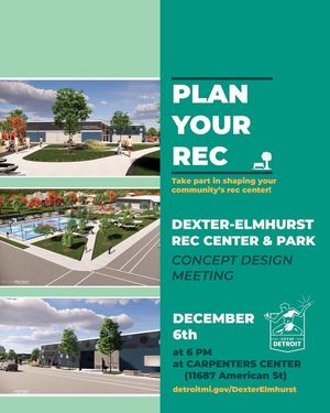 Image post by @DetroitParksRec on Facebook