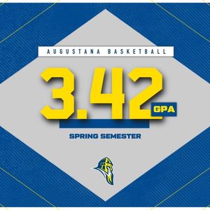 Image post by @Augustana Basketball on Facebook
