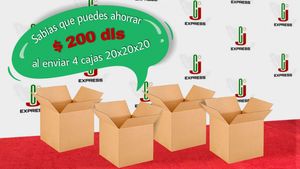 Image post by @cjexpress.paqueteria on Facebook