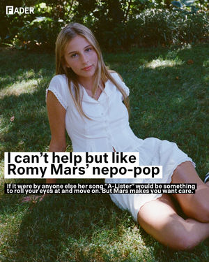 Image post by @thefader on Instagram