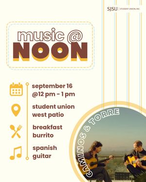 Image post by @studentunionsjsu on Instagram