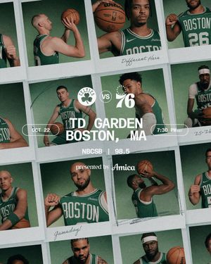 Image post by @celtics on Twitter