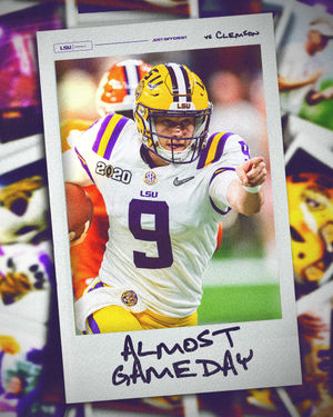 Image post by @lsufootball on Instagram