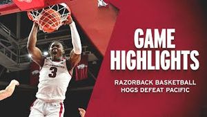 Video post by @Arkansas Razorbacks on YouTube