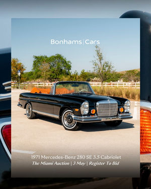 Image post by @bonhamscars on Instagram