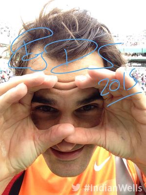 Image post by @BNPPARIBASOPEN on Twitter