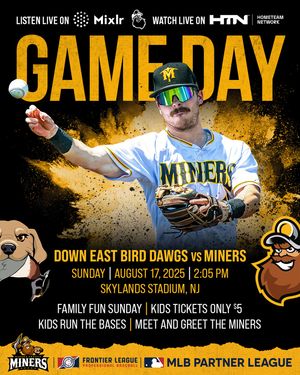 Image post by @sussexcountyminers on Instagram
