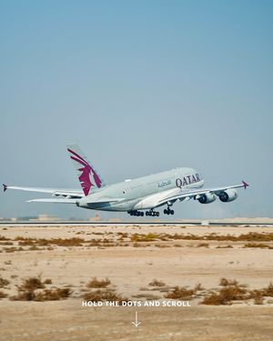 Image post by @qatarairways on Instagram