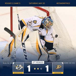 Image post by @predsnhl on Instagram