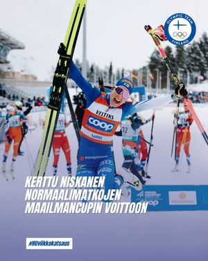 Image post by @olympicteamfinland on Instagram