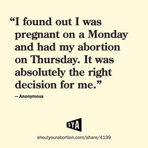 Image post by @shoutyourabortion on Instagram